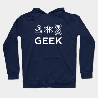 Science Microscope DNA Atom Geek T-Shirt Hoodie